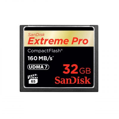 SanDisk Tarjeta Memoria CF  32Gb Extreme Pro 160 Mb/s