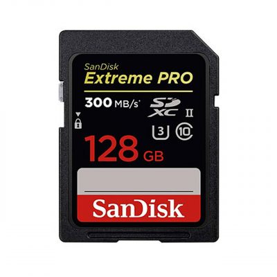 SanDisk Tarjeta Memoria SDXC 128Gb Extreme Pro 300Mb/s Clase 10