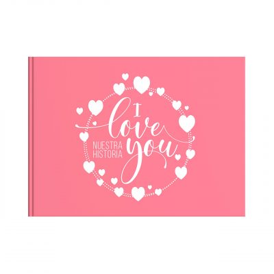 AP Álbum para fotos Mod. 9 Enamorados 30x20 cm, tapa dura, 32 Hojas Mate