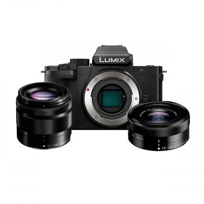 Panasonic Cámara Evil Lumix G100DWEG-K Negra Obj. 12-32 +35-100mm (sds)