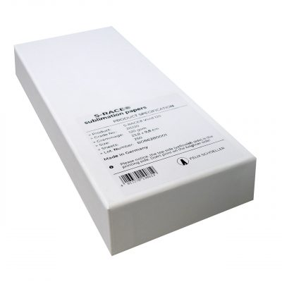 S-Race Papel Sublimación 120 gr. Tazas 238x98mm - Caja 250 Hojas