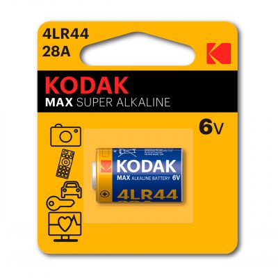Kodak Max Pila K28A/4LR44, 6V, Pack 1 ud.