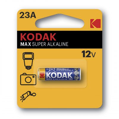Kodak Max Pila 23A/K23A, 12v, Pack 1 ud.