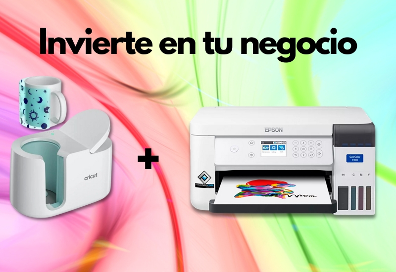 Descubre Nuestros Packs Para Sublimar Productos Con Epson Surecolor Sc-F100 |