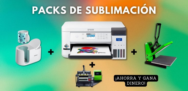 Descubre Nuestros Packs Para Sublimar Productos Con Epson Surecolor Sc-F100