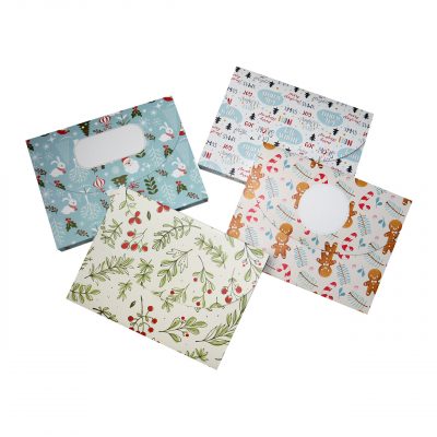 AP Caja Regalo automontable 15x20 Christmas Pack 12 u