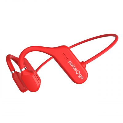 Swiss+Go Auricular Bluetooth Apolo Red