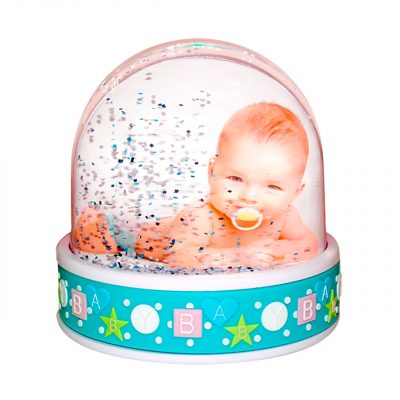 AP Bola Nieve Personalizable Ovalado Baby Blue