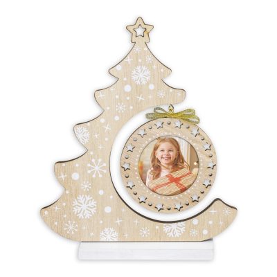 Zep Lothar Marco Fotos Madera 6x6 cm (16x4,5 h19) Marrón Navidad