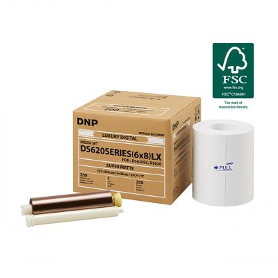 DNP Papel Térmico SUPER MATE  15x20 DS620