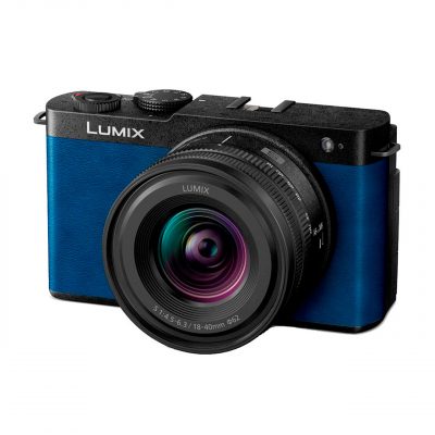 Panasonic Cámara Evil Lumix S9 + Objetivo 18-40mm Azul