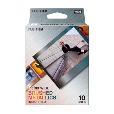 Fujifilm Instax Película Wide Brushed Metal (1x10 fotos)