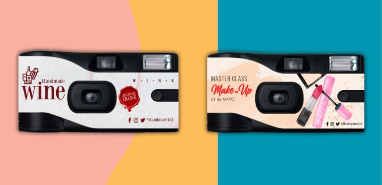 Cámaras Desechables Personalizadas: La Tendencia Analógica Que Transforma Tus Eventos