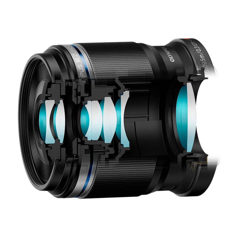 oly404211-2-daf Objetivo M.Zuiko 12-40mm f/2.8, lente gran angular con diseño óptico avanzado y construcción resistente al agua.