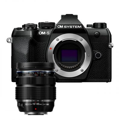 OM System Cámara Evil OM-5 II Negra + 12-40mm f8 Pro II Negro