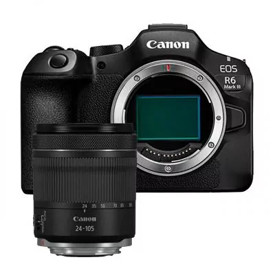 Canon Cámara Evil Eos R6 Mark III V5 + RF24-105mm f/4-7.1 IS STM