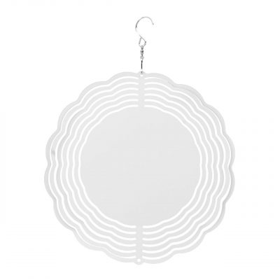 AP Espiral de viento Personalizable aluminio redondo 20 cm dámetro