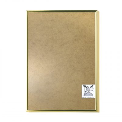 AP Marco Fotos Aluminio 20x25 Dorado Brillo