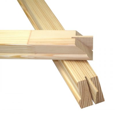 AP Bastidor para lienzos (39x28mm) Kit 2 Perfiles 90 cm