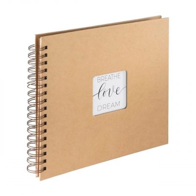 Hama Album Espiral 28x24 cm 40 páginas Kraft