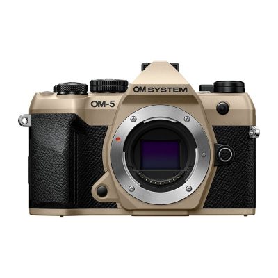 OM System Cámara Evil OM-5 II Cuerpo Beige