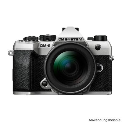 OM System Cámara Evil OM-5 II Plata + 12-45mm f4 Pro Negro