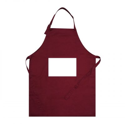AP Delantal Cocinero Personalizable 65x90 cm Rojo