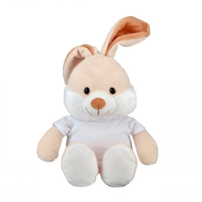 AP Peluche 23cm con Camiseta Personalizable Mod. Conejo