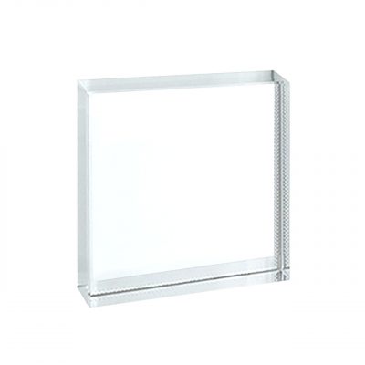 Placa Metacrilato 20mm 30x30 Sobremesa