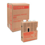 Cartucho FUJIFILM Universal Frontier HV con dos unidades, diseñado para impresión fotográfica de alta calidad.