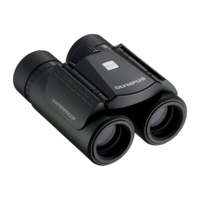 Binoculares Olympus Waterproof Con Diseño Robusto Y Lentes Grandes Ideales Para Observación Al Aire Libre.