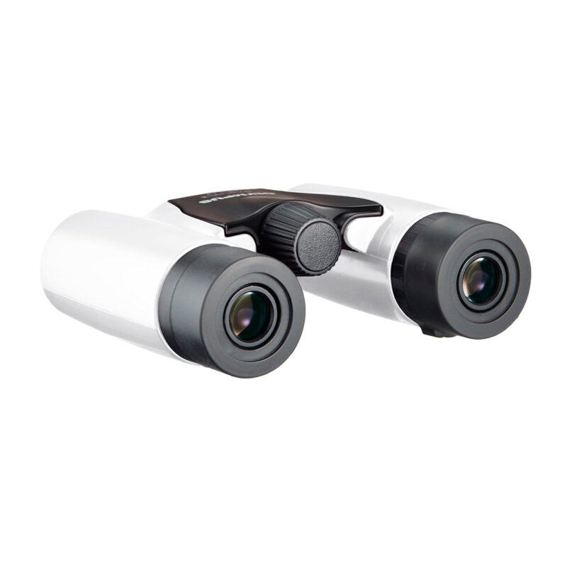 Prismáticos compactos de alta definición con diseño liviano y enfoque ajustable, ideales para actividades al aire libre.