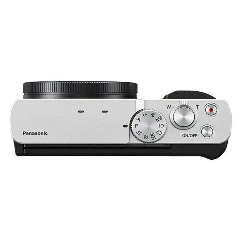 pan400176-4-8d2 Cámara Panasonic con diseño compacto, diales de ajuste y lente intercambiable, ideal para fotografía de viajes.