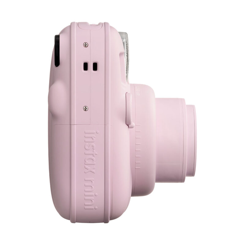 fuj170371-3-843 Cámara instantánea Fujifilm Instax Mini en color rosa, diseño compacto ideal para fotografías instantáneas.