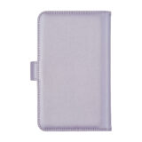Funda para tablet color lavanda, diseño elegante y cierre seguro, compatible con dispositivos de 10 a 11 pulgadas.