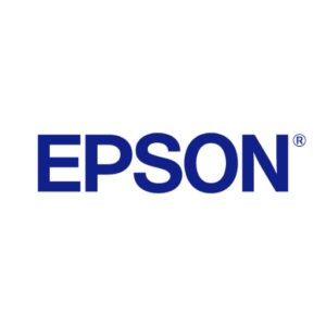 Epson Logo En Azul, Símbolo De Impresoras Y Tecnología De Impresión De Alta Calidad. Ideal Para Oficinas Y Hogares.