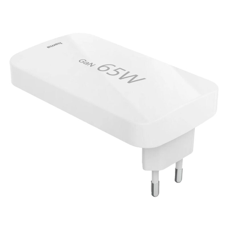 ham405046-2-f65 Cargador Ugreen GaN de 65W, diseño compacto ideal para dispositivos tecnológicos y carga rápida.