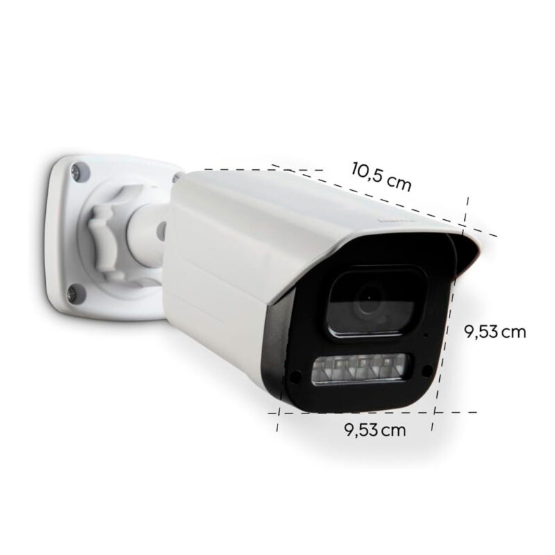 HAM600005-4-67C Security camera with compact design and dimensions 10.5 cm x 9.53 cm, suitable for outdoor surveillance.