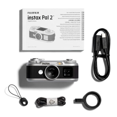 Cámara Digital Fujifilm Instax Pal 2 Con Guía, Cable Usb Y Accesorios Para Fotografía Instantánea.