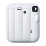 Impresora portátil Instax Mini Link en color blanco, diseño compacto y minimalista, ideal para impresiones rápidas.