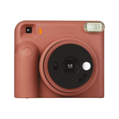 Cámara Instax Square 2 En Color Rosa, Diseño Compacto, Lente Enfoque Automático Y Flash Integrado.