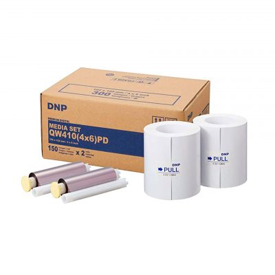 DNP Papel Térmico 10x15 QW410 PD Premium