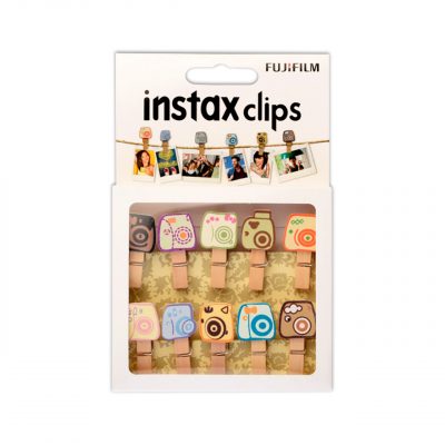 Fujifilm Instax Set 10 Pinzas con imán diseño Cámara