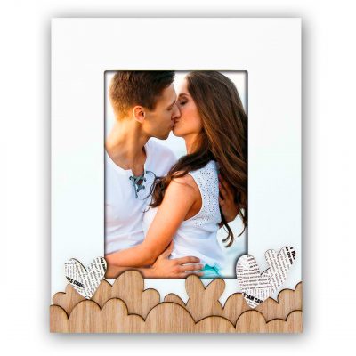 Goldbuch Romina Vertical Marco Fotos Madera  13x18 cm Blanco