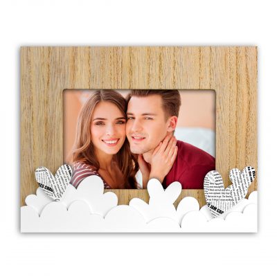 Goldbuch Romina Horizontal Marco Fotos Madera  10x15 cm Blanco