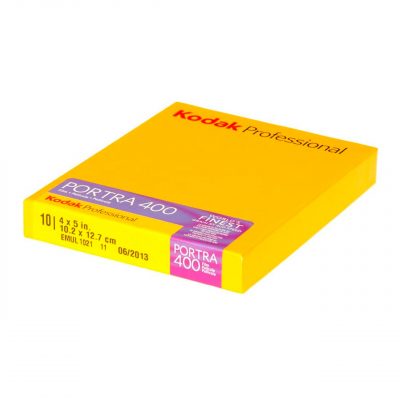Kodak Portra 400-10x12 Película Negativo Color 10 hojas