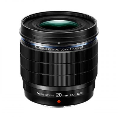 OM System M.Zuiko Objetivo Digital 20mm f/1.4 PRO