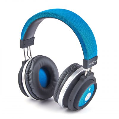 Swiss+Go Bluetooth Headset HP001BT Blue