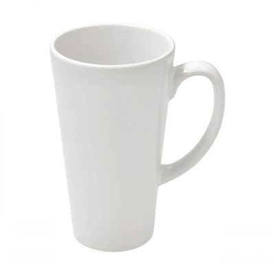 AP Taza Cerámica Personalizable 17oz Blanca cónica