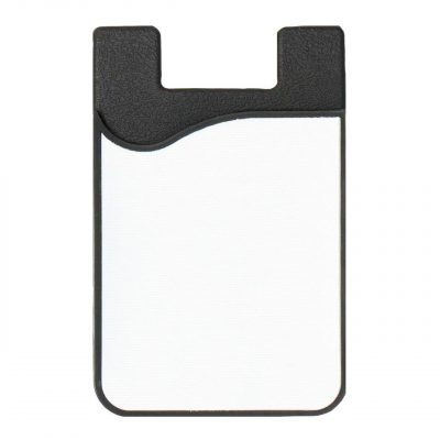 AP Tarjetero Universal de Silicona Negro para smartphone